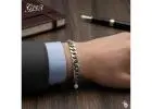 Stylish 925 Silver Bracelet for Men
