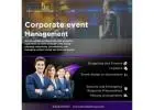 corporate event management company in mumbai