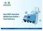 Buy 100% Genuine Medicines Online Delhi/NCR – Fast Delivery
