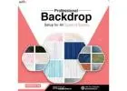 Professional Backdrop Setup for All Types of Events