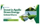Invest in Apollo Green Energy Unlisted Shares with SN Capital