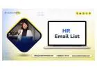 Order a specialized HR Email List leads list for your campaigns