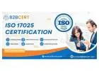 ISO 17025 Certification in Chicago