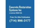 Structural Concrete Restoration