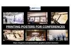 Share your brand values through most impactful printing posters for conferences in San Francisco
