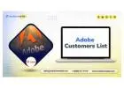 Purchase a specialized Adobe Customers List leads list for your campaigns