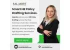 Smart HR Policy Drafting Services.