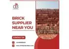 Trusted Brick Supplier near you for Every Construction Need