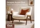 Designer Accent Chair for Living Room & Bedroom - Chair Collective