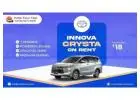 Toyota Innova Crysta on Rent in Delhi - Starts @ ₹18/km | Call Now!