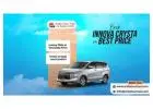 Premium Innova Crysta Car Rental in Delhi | Best Rates Guaranteed