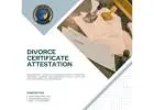 Find Divorce Certificate Attestation UAE