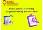Fast & Accurate Accounting Assignment Writing Services Online