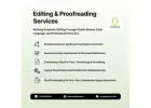 Data Collection Reports Editing and Proofreading Services.