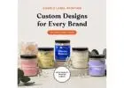 Candle Label Printing for Premium Brand Appeal