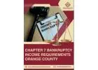Chapter 7 Bankruptcy Income Requirements in