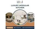 Luxury Modular Kitchen with Smart Storage Designs | Ideal Modular Kitchen