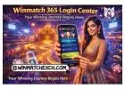 Winmatch 365 Login Center - Your Winning Journey Begins Here