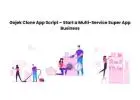 Gojek Clone App Script – Start a Multi-Service Super App Business