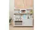 Wooden Play Kitchen by House Of Zizi
