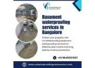 Basement waterproofing services in Bangalore