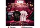 Couple T‑Shirt Printing in Bangalore