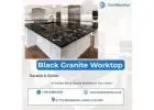 Black Granite Worktop | +44 020 83685555 | DialAWorkTop