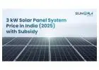 3KW Solar Panel System Price in India (2026) with Subsidy