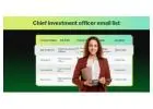 Verified US Chief Investment Officer List for B2B Sales