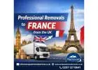 Professional Removals to France from the UK – Safe, Fast & Affordable