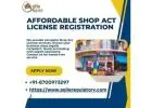 Professional Shop Act License Consultants