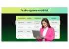 Verified US Oral Surgeons Email List for Dental Outreach