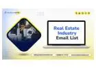 Buy  a verified Real Estate Industry Email List marketing data