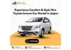 Book Innova Car Rental Jaipur for Family Trips