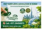 ISO 14001:2015 Certification in Dubai