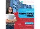 Research proposal writing service in London, UK
