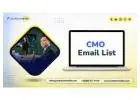 Secure  an accurate CMO Email List contact database for your campaigns