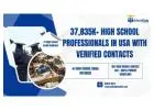 Reach Educators and Administrators Through a Verified High School Email List