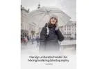 Portable Umbrella Clip Wearable Stand for Rainy Day Comfort