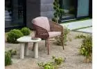 Rustic Seb Aged Teak Side Table for Timeless Outdoor Charm