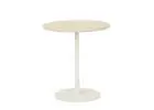 Architectural Aperto Pillar Side Table in Sand Fleck Finish