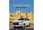 Innova Crysta Car Rental Jaipur | Luxury Taxi Cab