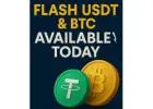 Flash BTC & USDT Sender App