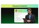 Need Chiropractor Email List for Healthcare Business Leads?