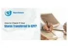 IEPF 5 Filing Process Step Step Assistance Secure Filing