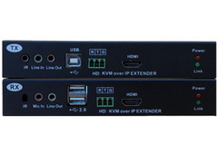 HD USB KVM Extender for High-Performance IP-Based Connectivity