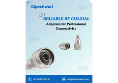 Reliable RF Coaxial Adaptors for Professional Connectivity