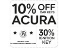 Acura Key Programming