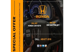 Honda Key Replacement Richardson