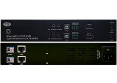 KVM Extender over IP for Secure Remote Computer Control